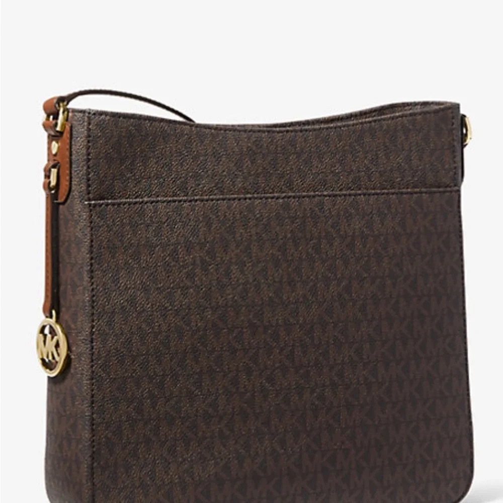 NWT Michael Kors Jet Set Travel Large Logo Messenger Bag - Picture 4 of 7